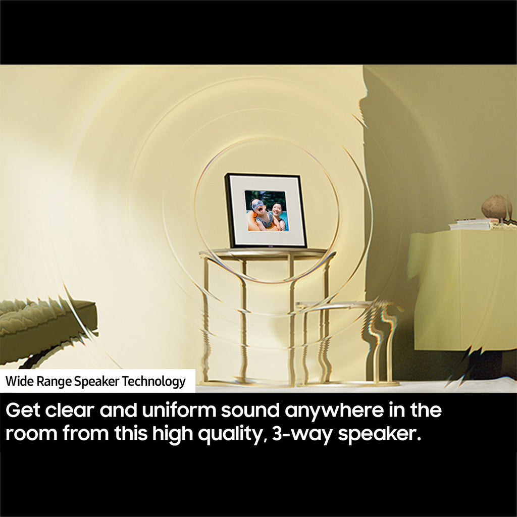 Samsung HW-LS60D Music Frame Bluetooth Speakers with Wall Mount - 3-Pack