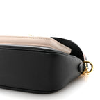 Grained Calfskin Lockme Tender Black