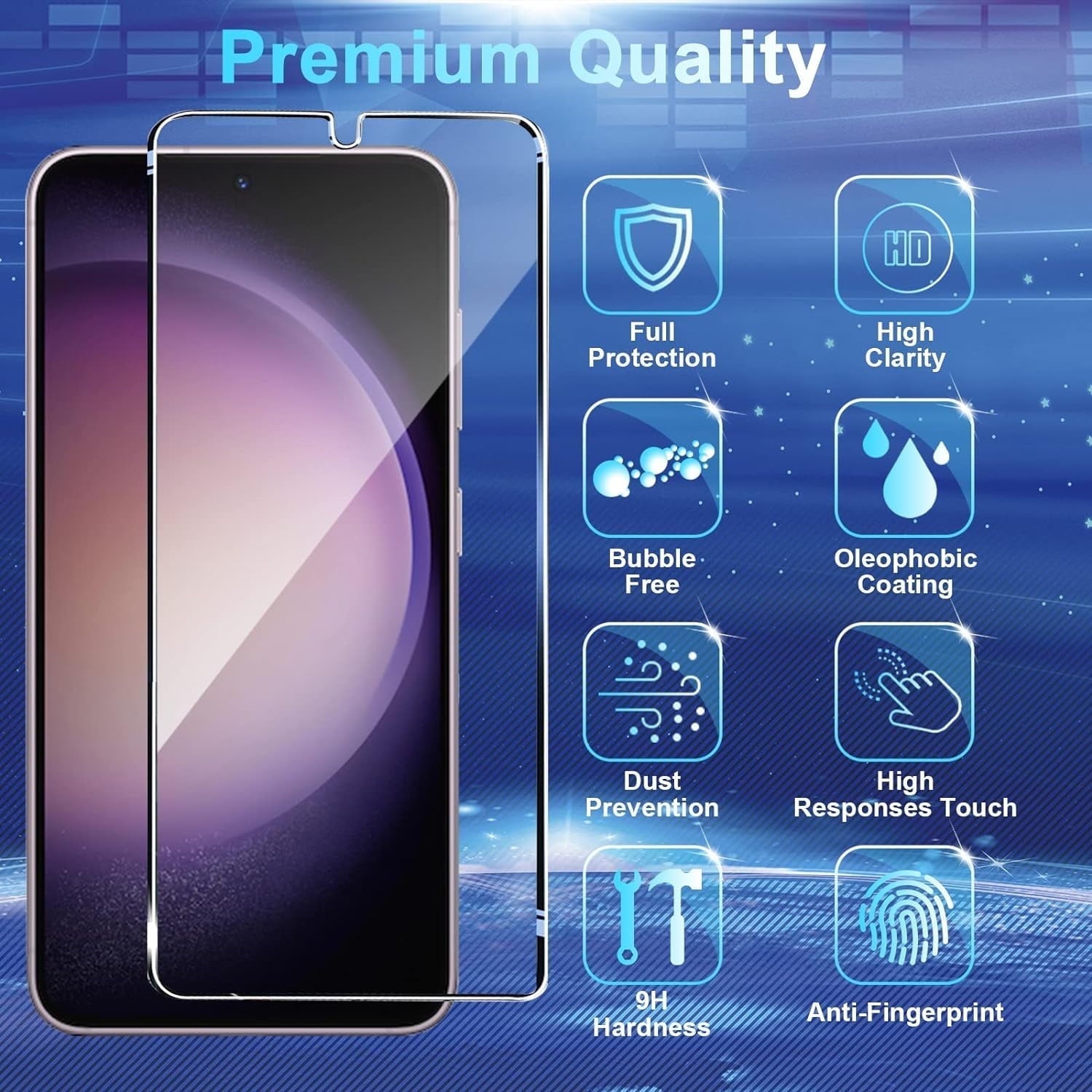 [DIS] Entronix Bundle Compatible with Galaxy S26 - [Hard Back] Clear Case & 2 Clear Screen Protectors