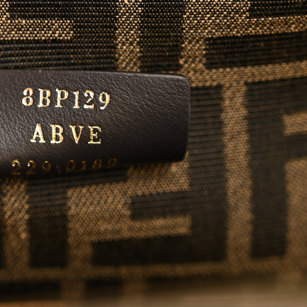 Shiny Nappa Small Fendi First Dove Gray