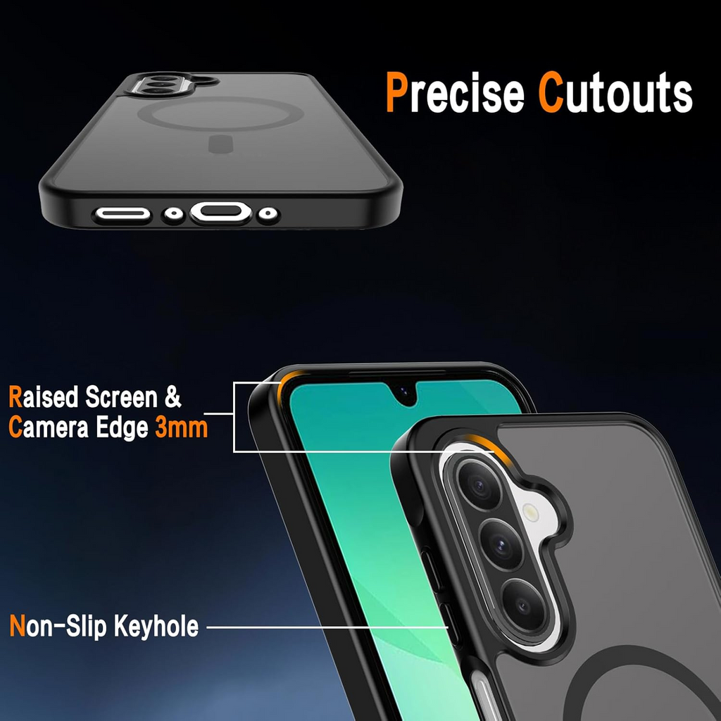 [DIS] Entronix [Magnetic] Case Compatible with Galaxy A17 - Translucent Frosted Matte