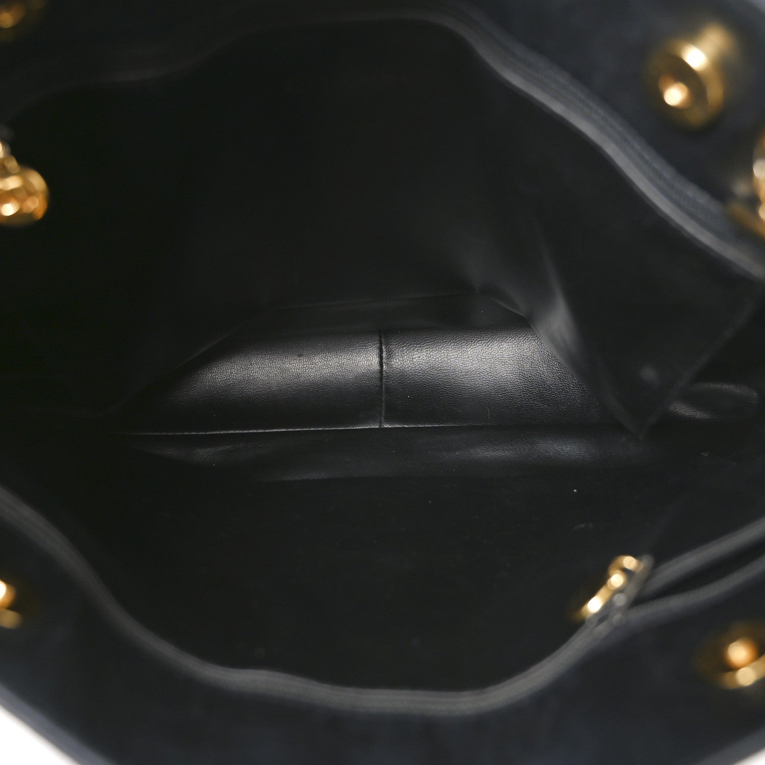 Lambskin CC Shoulder Bag Black