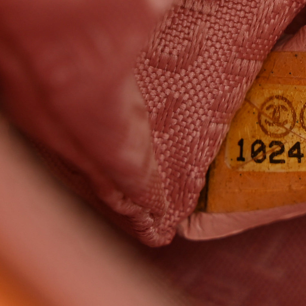 Rabbit Fur N°5 Pochette Pink Orange