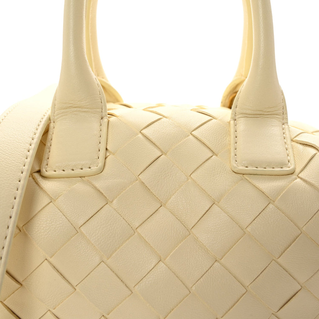 Nappa Intrecciato Mini Bauletto Camomile