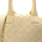 Nappa Intrecciato Mini Bauletto Camomile