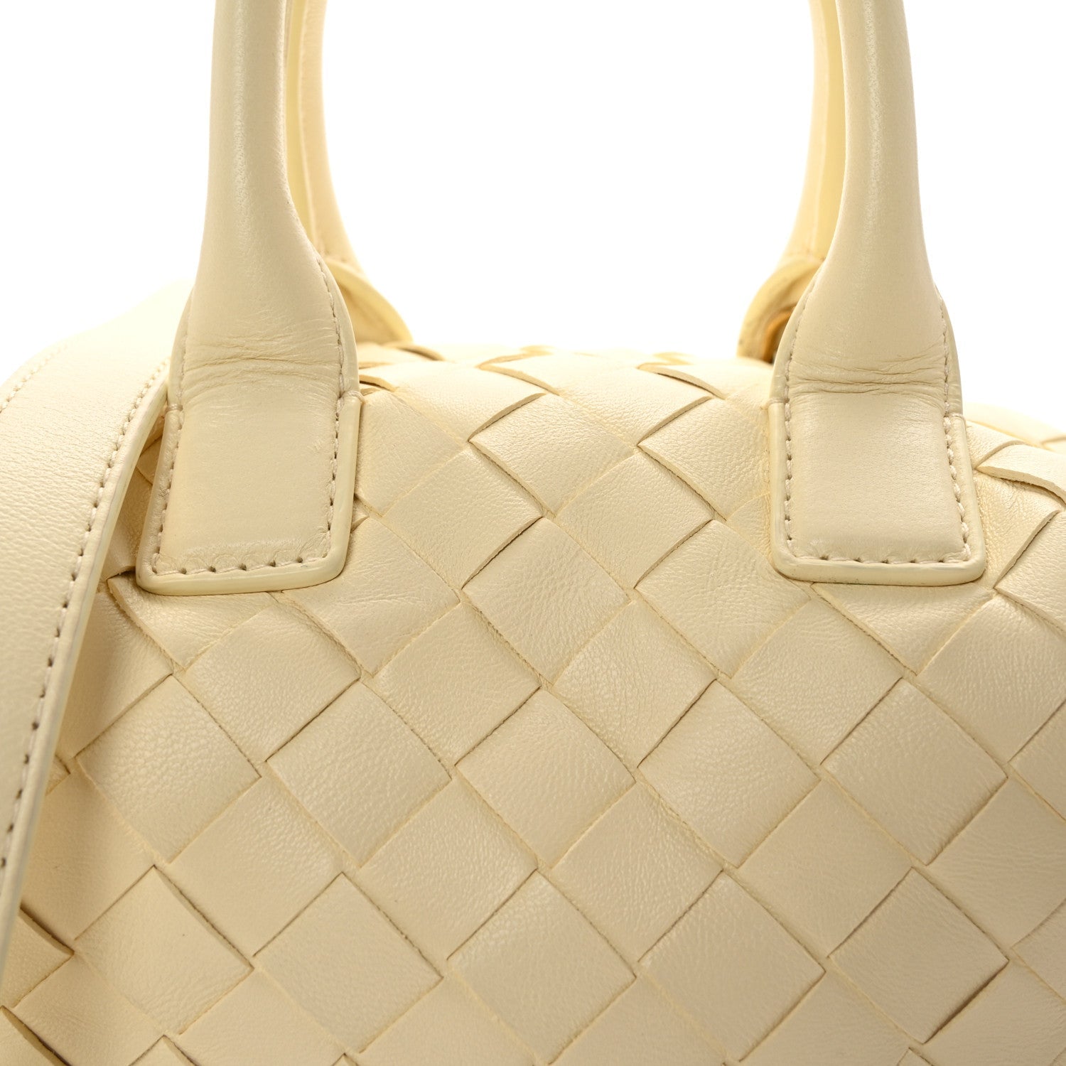 Nappa Intrecciato Mini Bauletto Camomile