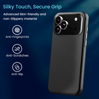 Entronix Case Compatible with iPhone 17 Pro Max - Anti-Slip Rugged Shockproof Cover
