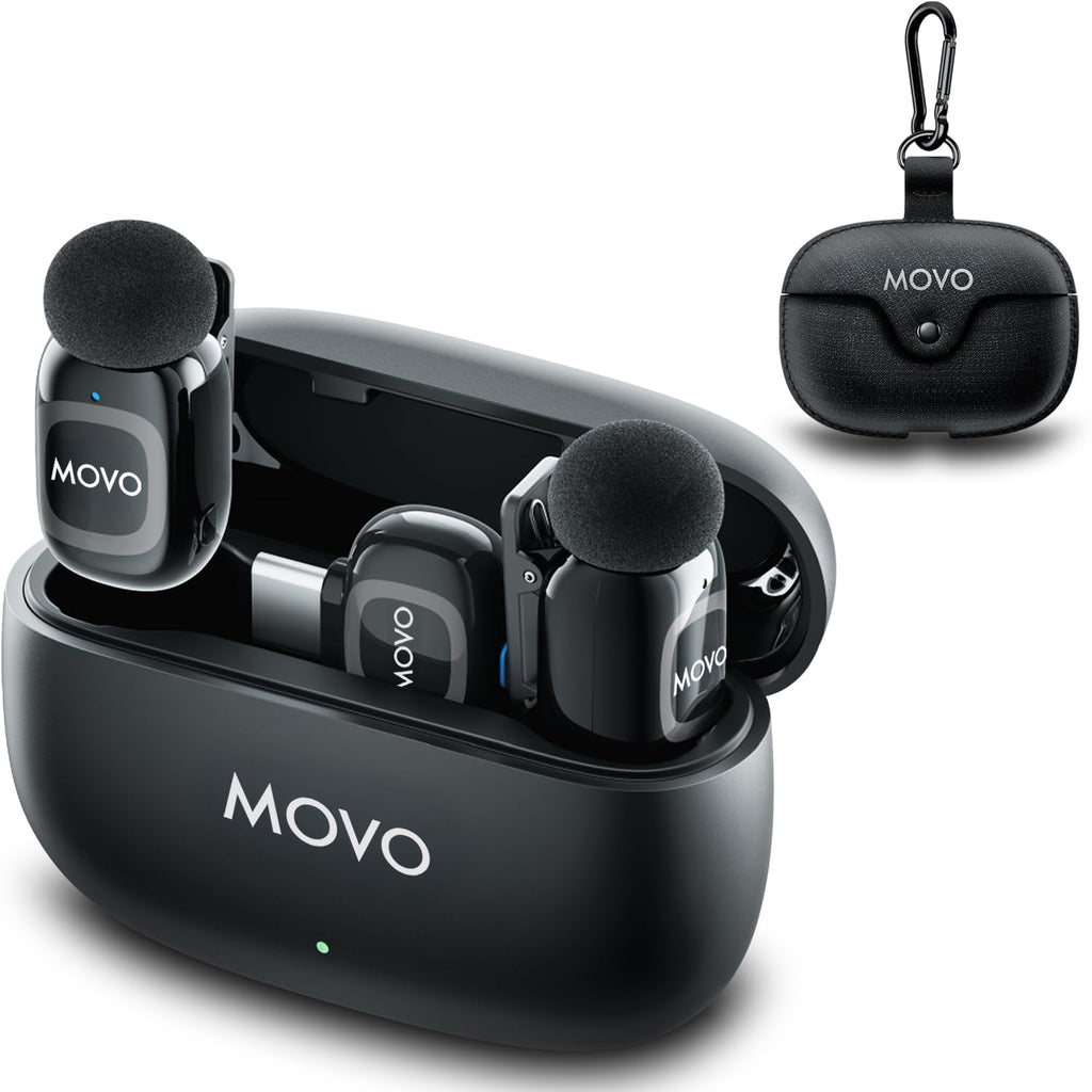 Movo NanoMic-C Wireless Lav Mic System for USB-C