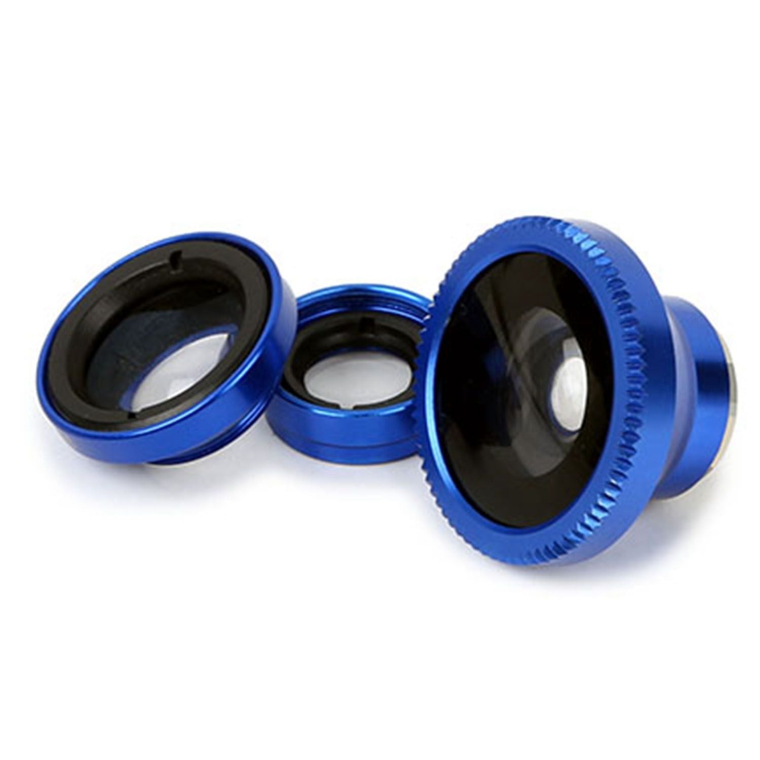 Phone Camera Lens Kit Magnetic 180°Fisheye Lens 0.67xWide Angle 10X Macro Lens for iPhone X /8/7/6s Samsung Galaxy S10/S9