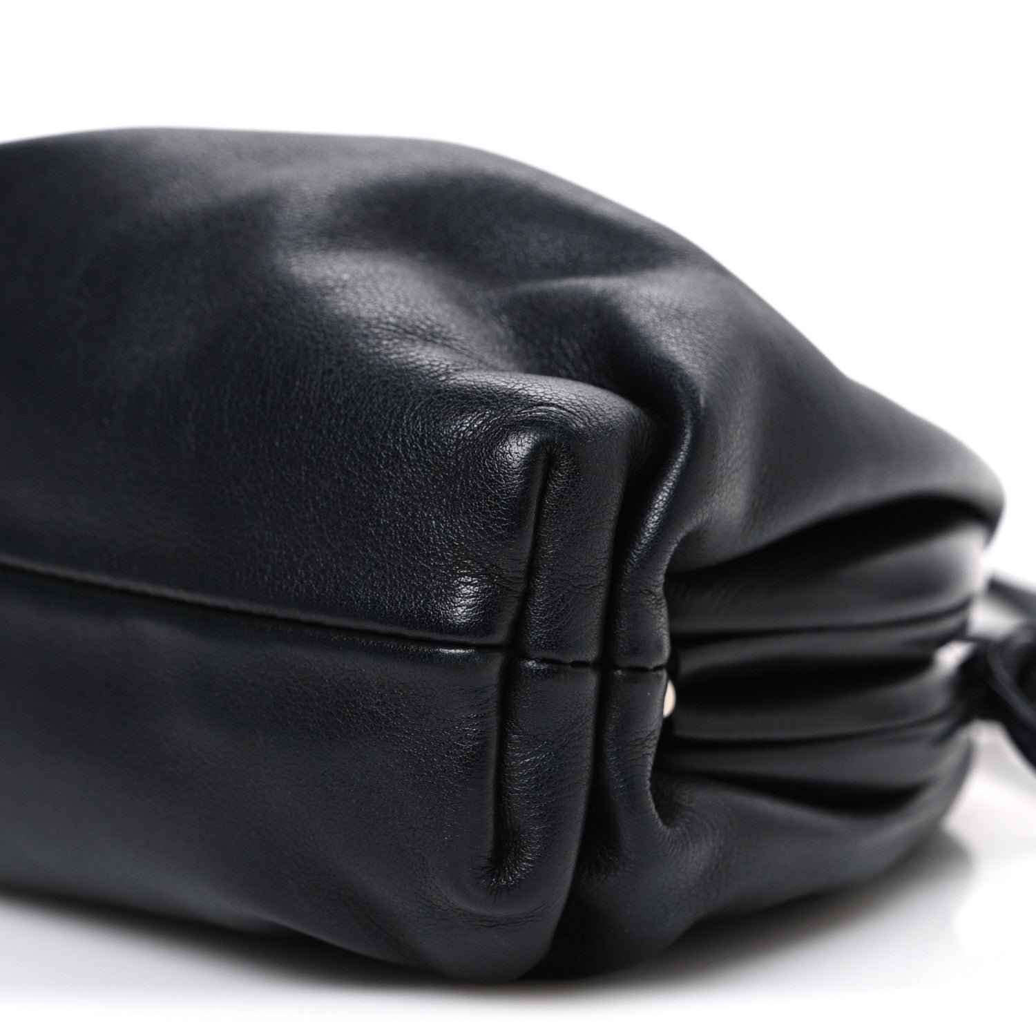 Butter Calfskin The Mini Pouch Black