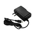 Reiko Portable Micro Usb Travel Adapter Charger With Built In Cable In Black