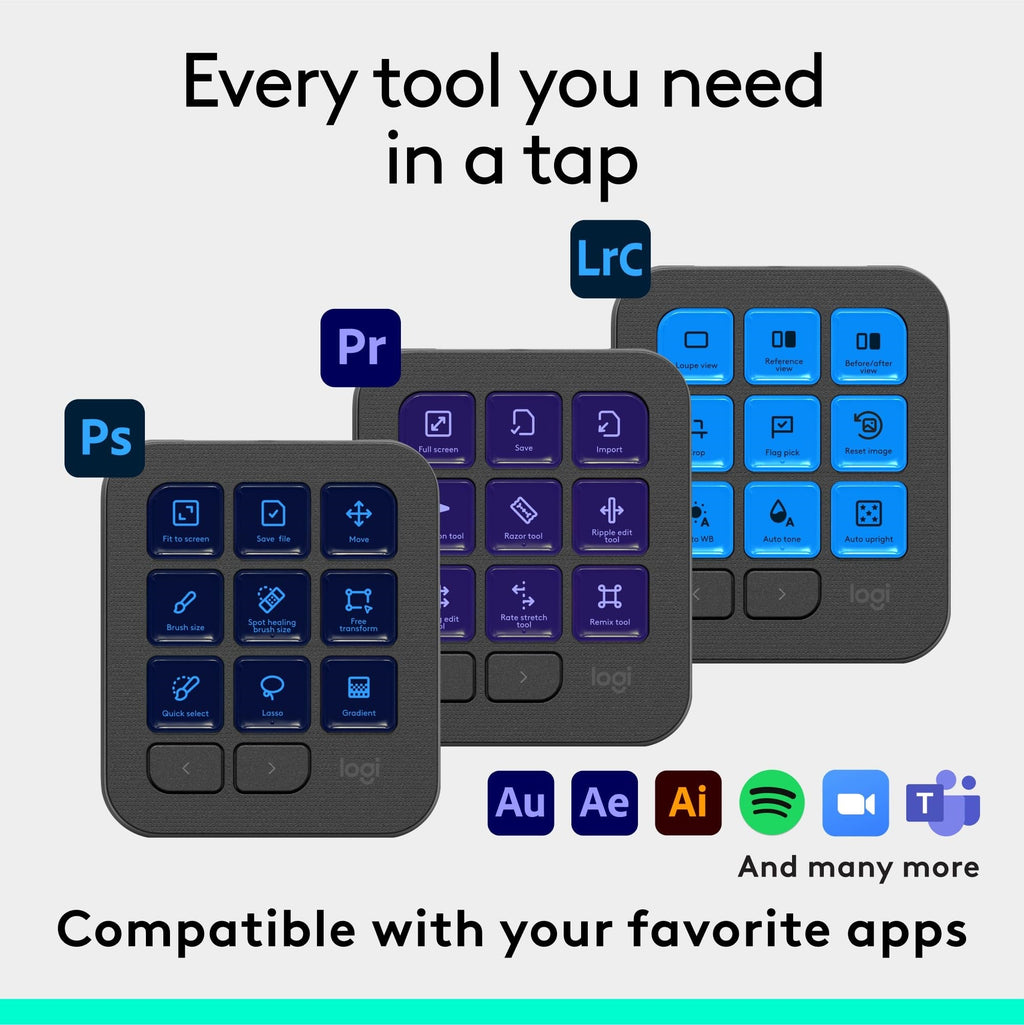 Logitech MX Creative Console, 9