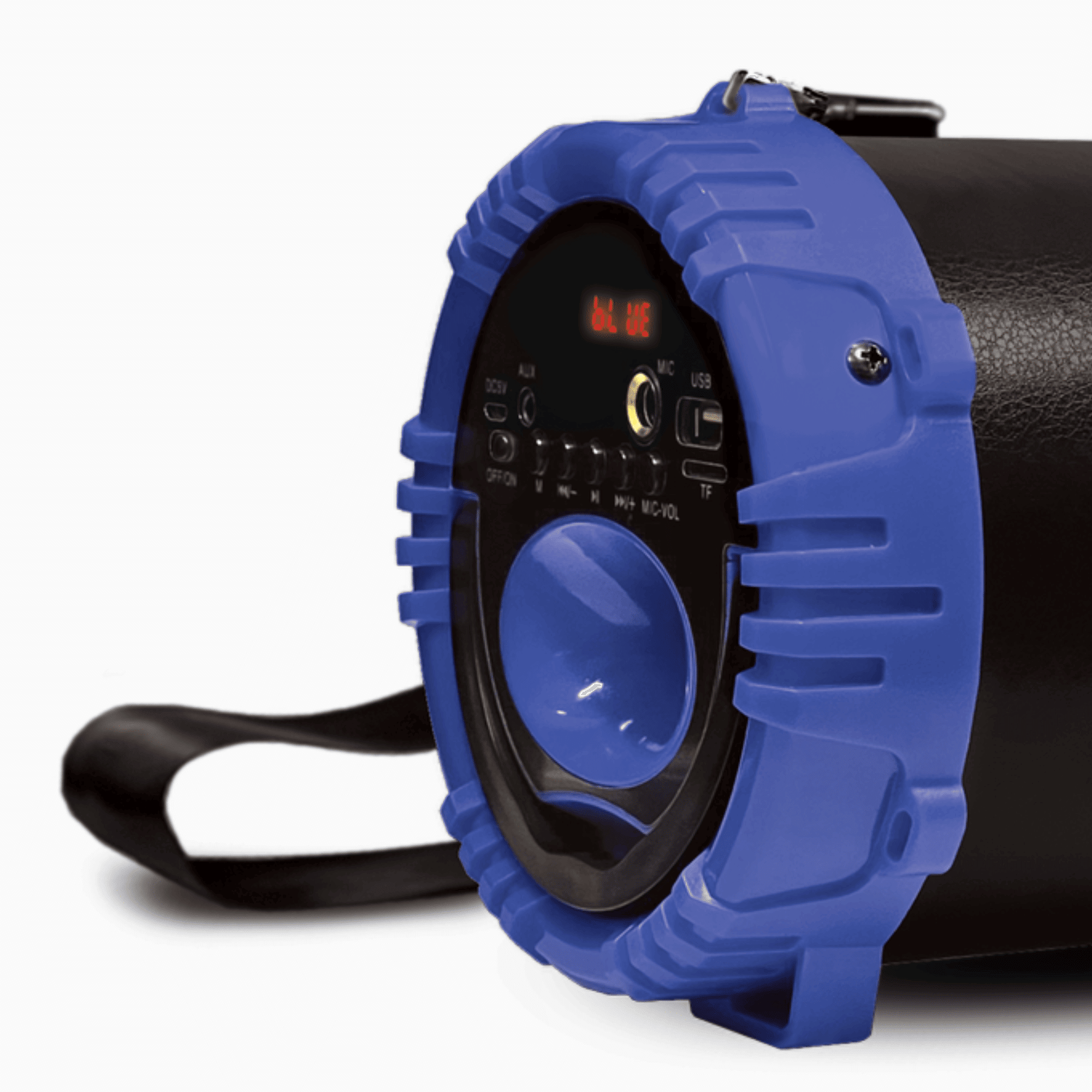 Portable Bluetooth Speaker with LED Lighting and Carrying Strap