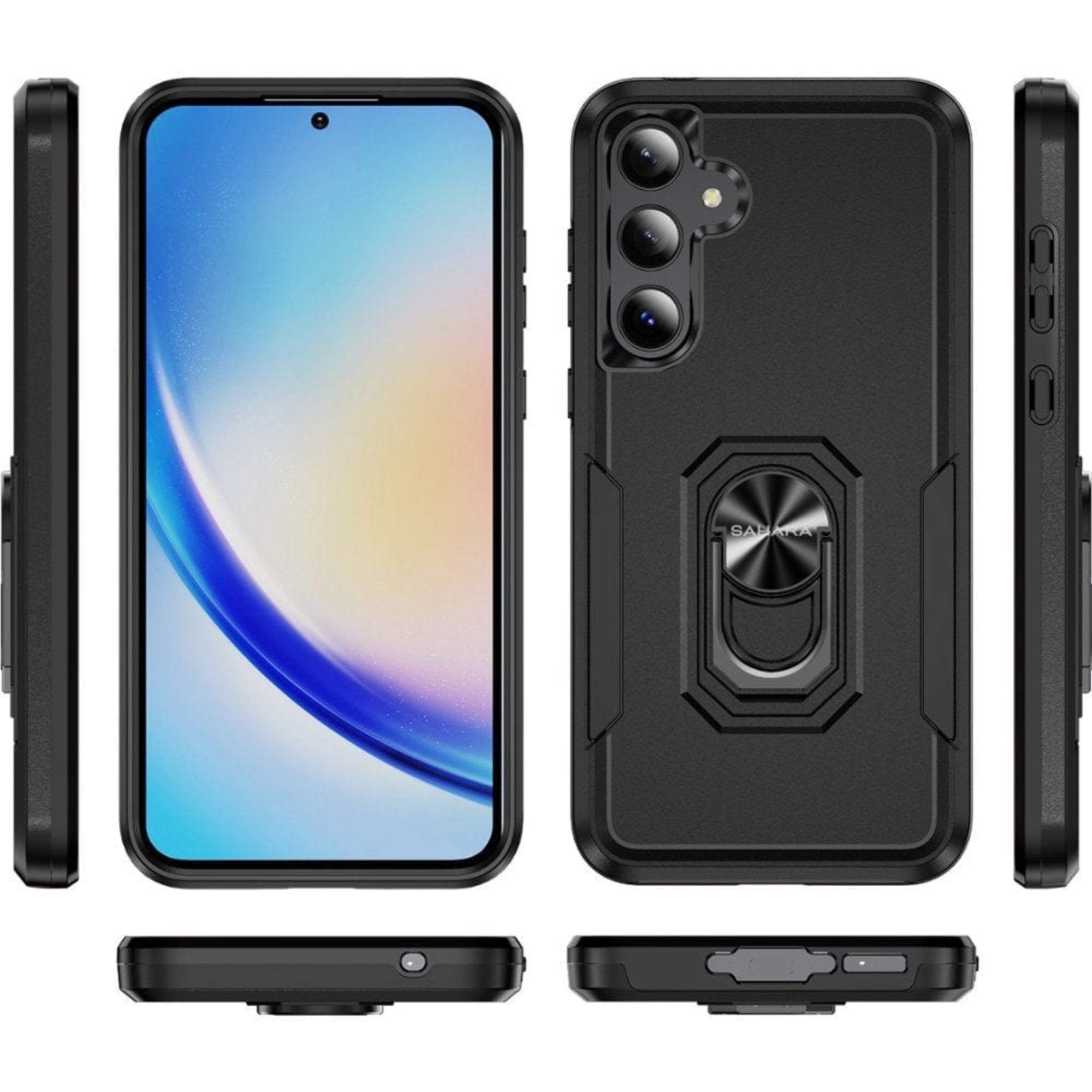 SAHARA - Raider Series Heavy-Duty Kickstand Case - Samsung Galaxy A35 5G