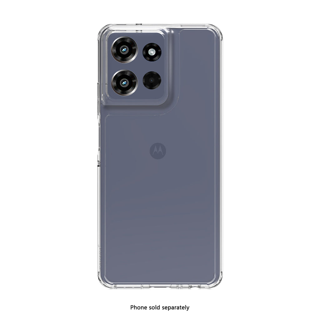 SAHARA - Venture Series Hard Shell Case for Motorola Moto G Power 5G (2025) - Clear
