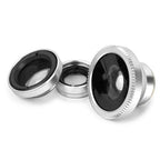 Phone Camera Lens Kit Magnetic 180°Fisheye Lens 0.67xWide Angle 10X Macro Lens for iPhone X /8/7/6s Samsung Galaxy S10/S9