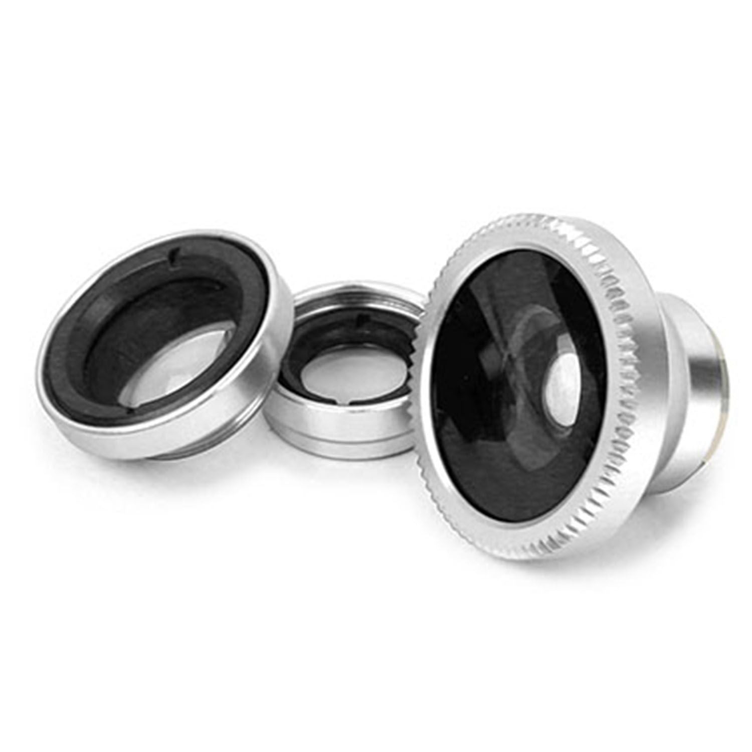 Phone Camera Lens Kit Magnetic 180°Fisheye Lens 0.67xWide Angle 10X Macro Lens for iPhone X /8/7/6s Samsung Galaxy S10/S9