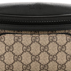 GG Supreme Monogram Belt Bag Black