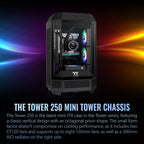 The Tower 250 Mini Tower Chassis