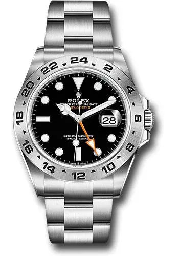 Rolex Oyster Perpetual Explorer II  - Oystersteel - Black Dial - Oyster Bracelet -  226570 bk
