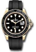Rolex Yellow Gold Yacht-Master 42  - Black Dial - 226658