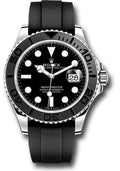 Rolex White Gold Yacht-Master 42  - Black Dial - 226659 bk