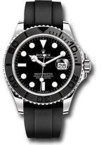 Rolex White Gold Yacht-Master 42  - Black Dial - 226659 bk