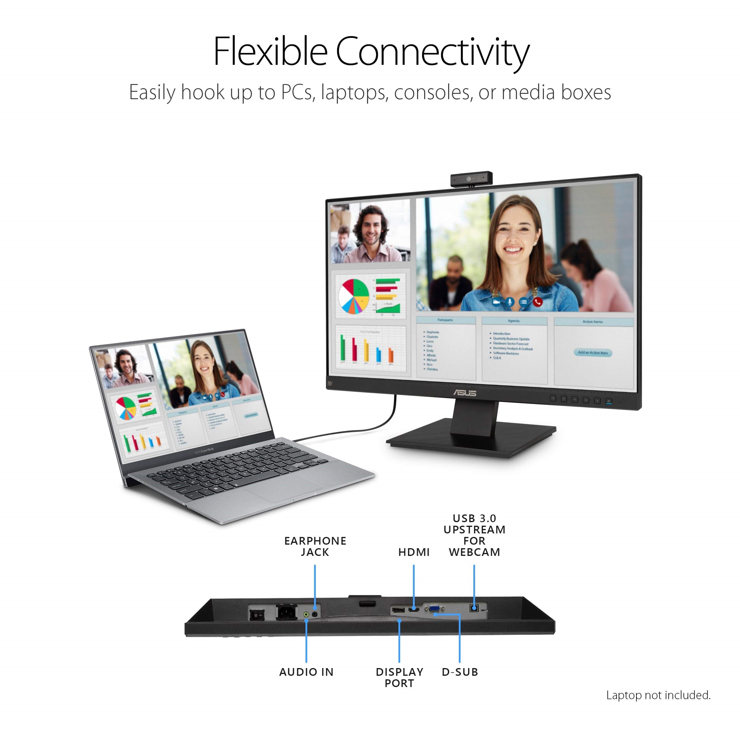 23.8" FHD 1920x1080 5ms WLED LCD