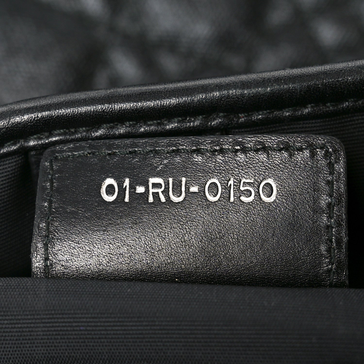 Coated Canvas Cannage Small Panarea Tote Black