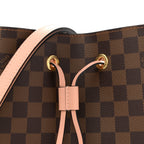 Damier Ebene Neonoe MM Venus Pink