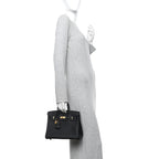 Togo Birkin 25 Black