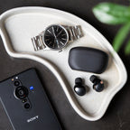 Sony WF-1000XM5 Wireless Noise Cancelling In-Ear Headphone Bundle with gSport Hardshell Case (Black)