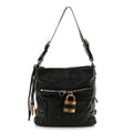 Calfskin Paddington Hobo Black