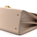 Grain de Poudre Medium Classic Monogram Cassandra Top Handle Dark Beige