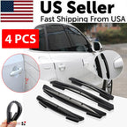 4X Anti-Collision Guard Strip Cover Car Accessories Door Edge Scratch Protector