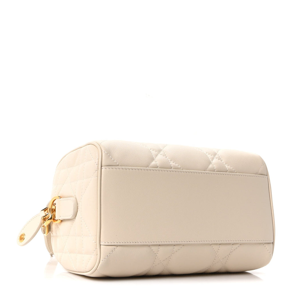Calfskin Macrocannage Groove 20 Bag Dusty Ivory