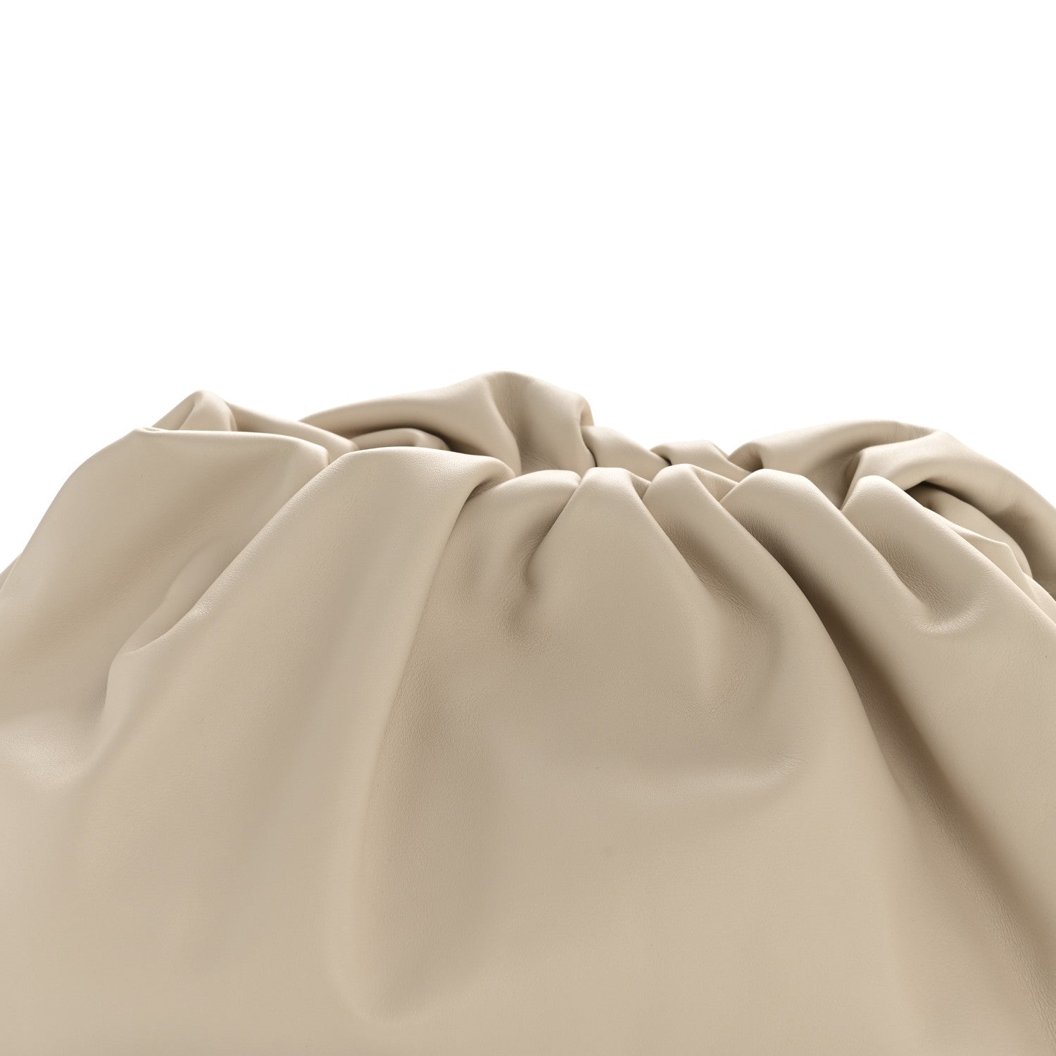 Smooth Butter Calf The Pouch Oversized Clutch Plaster