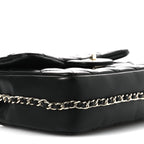 Lambskin Quilted Small My Precious Flap Black