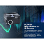 120" Home Theater LCD Projector with Built-In DVD Player