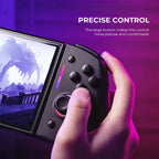 Wireless Ergonomic Game Controller with RGB Lighting for Nintendo Switch - Black