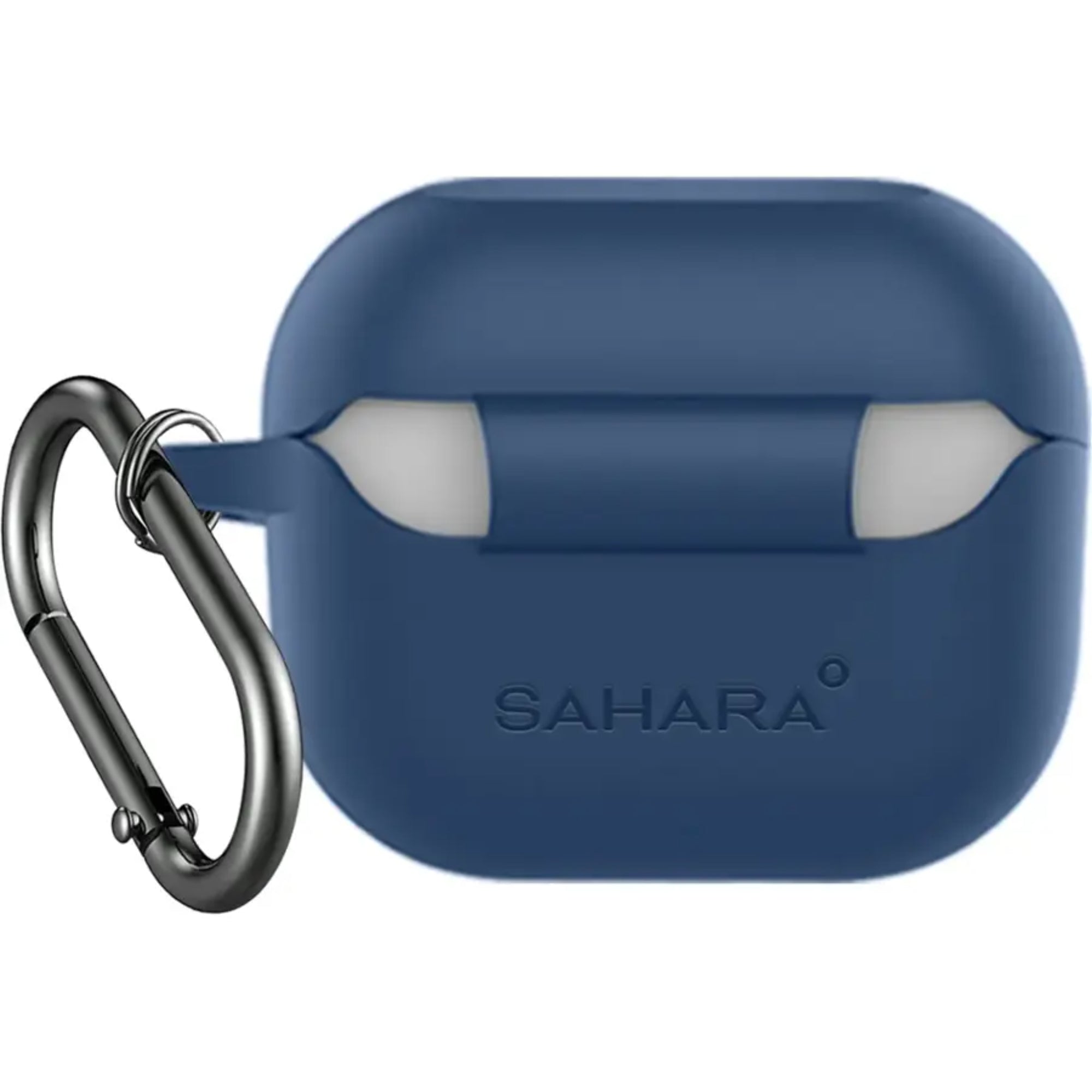 SAHARA - Venture Series Silicone Case for Samsung Galaxy Buds3 and Buds3 Pro Headphones - Midnight Blue
