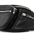 Lambskin Attica Belt Bag Black