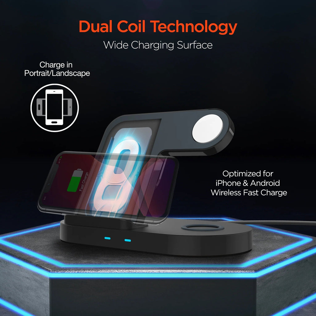 3-In-1 Wireless Charging Dock