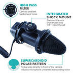 Movo VXR300 X/Y Stereo Condenser Video Microphone