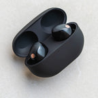 Sony WF-1000XM5 Wireless Noise Cancelling In-Ear Headphone Bundle with gSport Hardshell Case (Black)