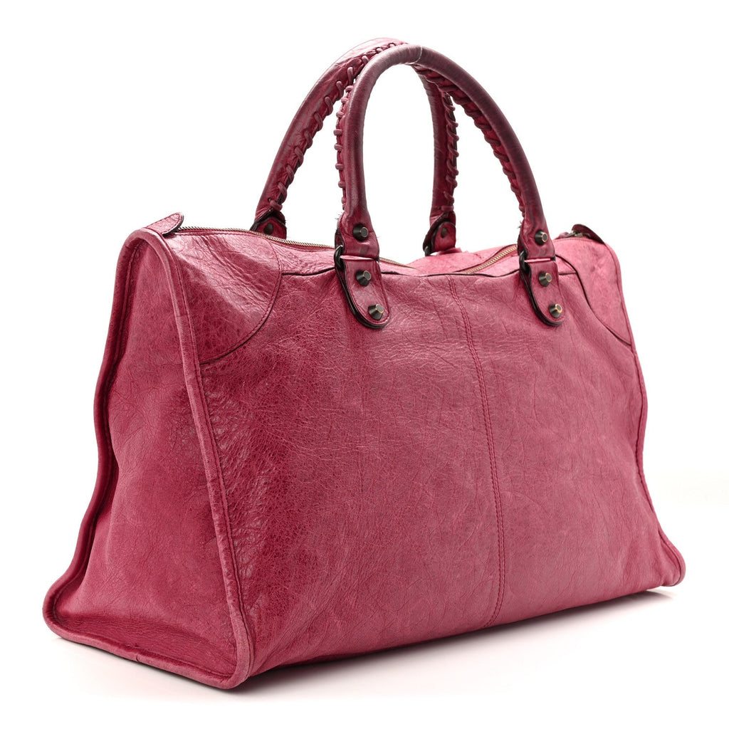Agneau Classic Hardware Work Pourpre