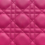 Lambskin Cannage Large Miss Dior Flap Sorbet