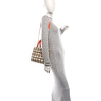 Tweed Medium Lady Dior  Orange Multicolor