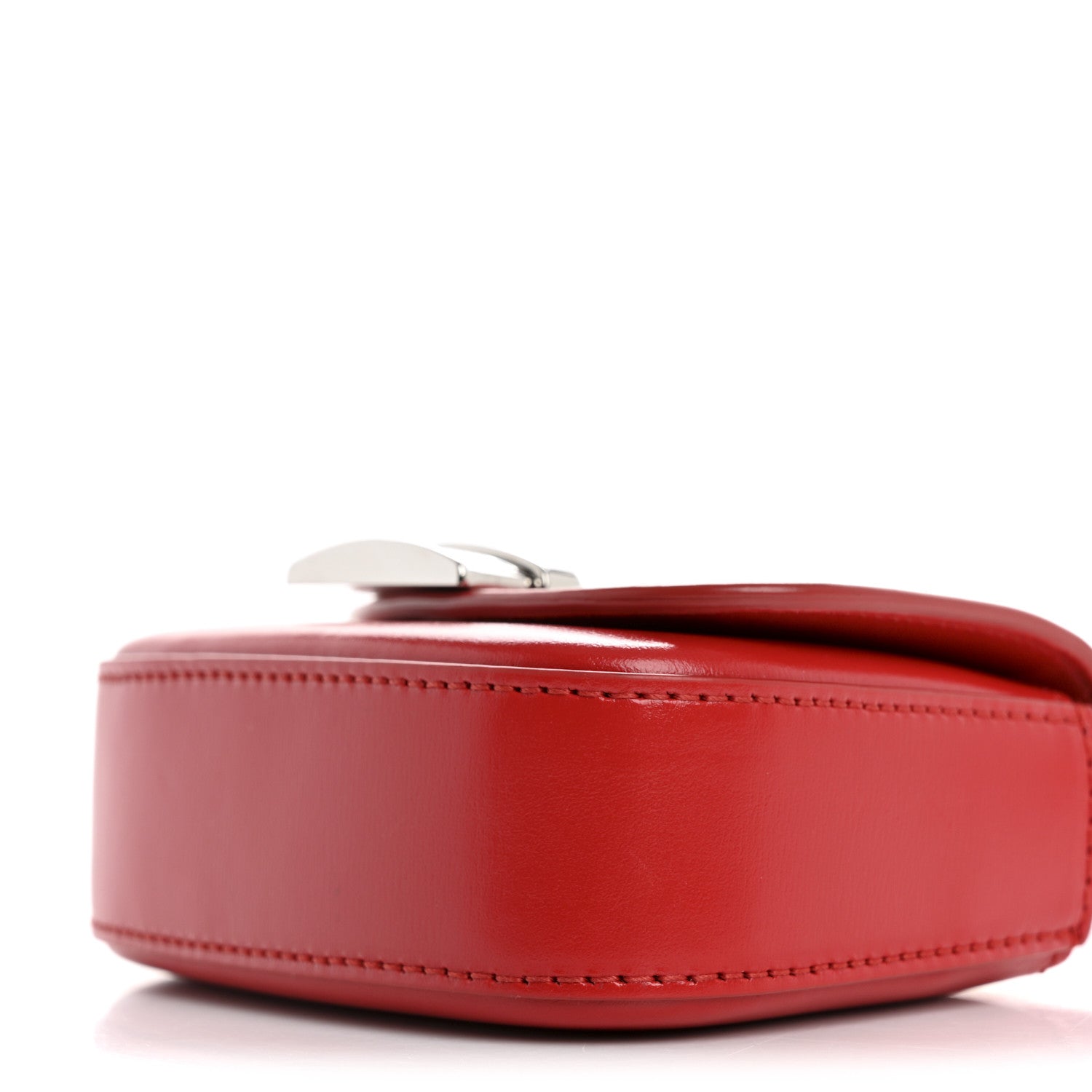 Dappled Calfskin XS Fiamma Crossbody Flame Red