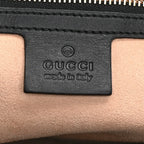 Guccissima Signature Medium Shoulder Tote Bag Black
